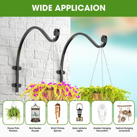 EPHECH indoor-outdoor bracket complements garden and balcony decor
