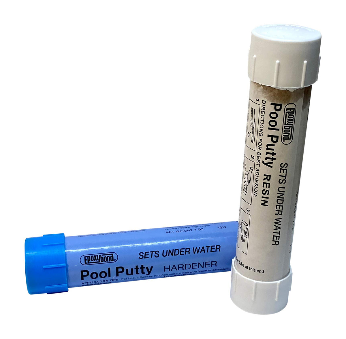 Epoxybond Atlas Pool Putty cures to a durable finish ready for paint