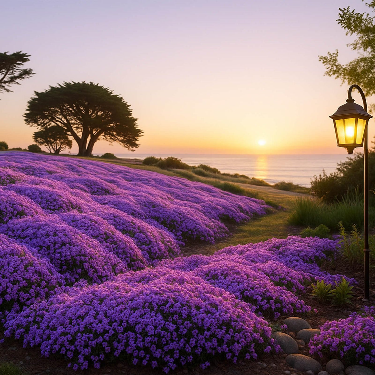 EquSym Creeping Thyme ideal for borders and rock gardens with dense coverage.
