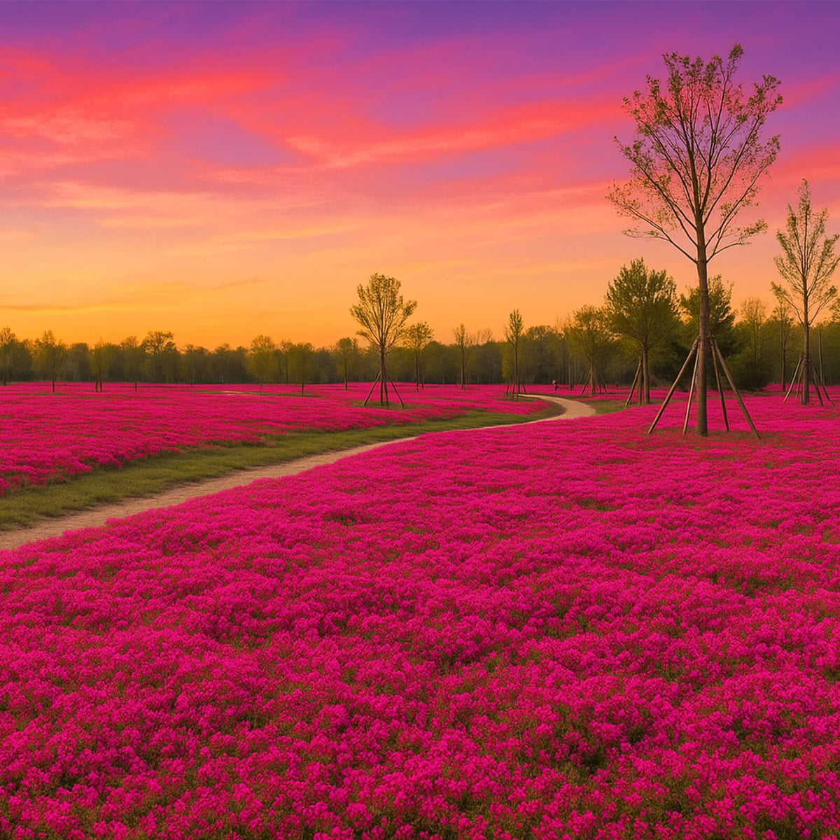 EquSym Creeping Thyme provides lawn replacement ground cover with water-saving benefits.