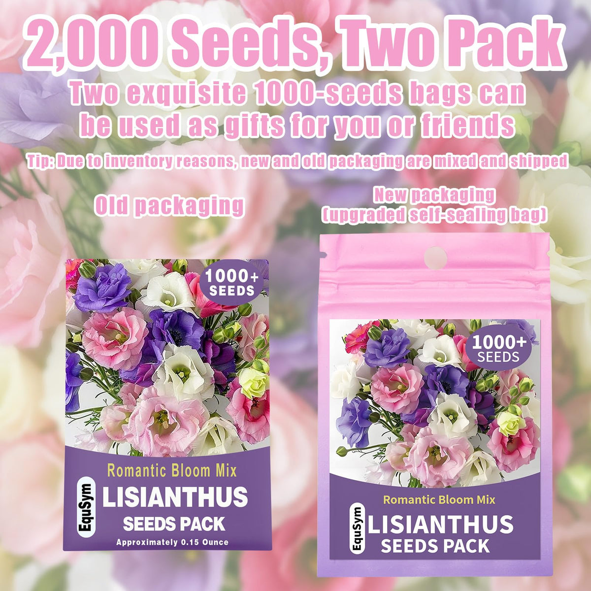 EquSym lisianthus blooms in a colorful display ideal for borders and bouquets.