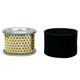 EquipAid air filter packaging shown for quick replacement.