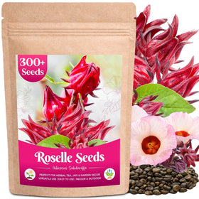 EquSym Roselle seeds packaging, a convenient start for a warm-season garden.