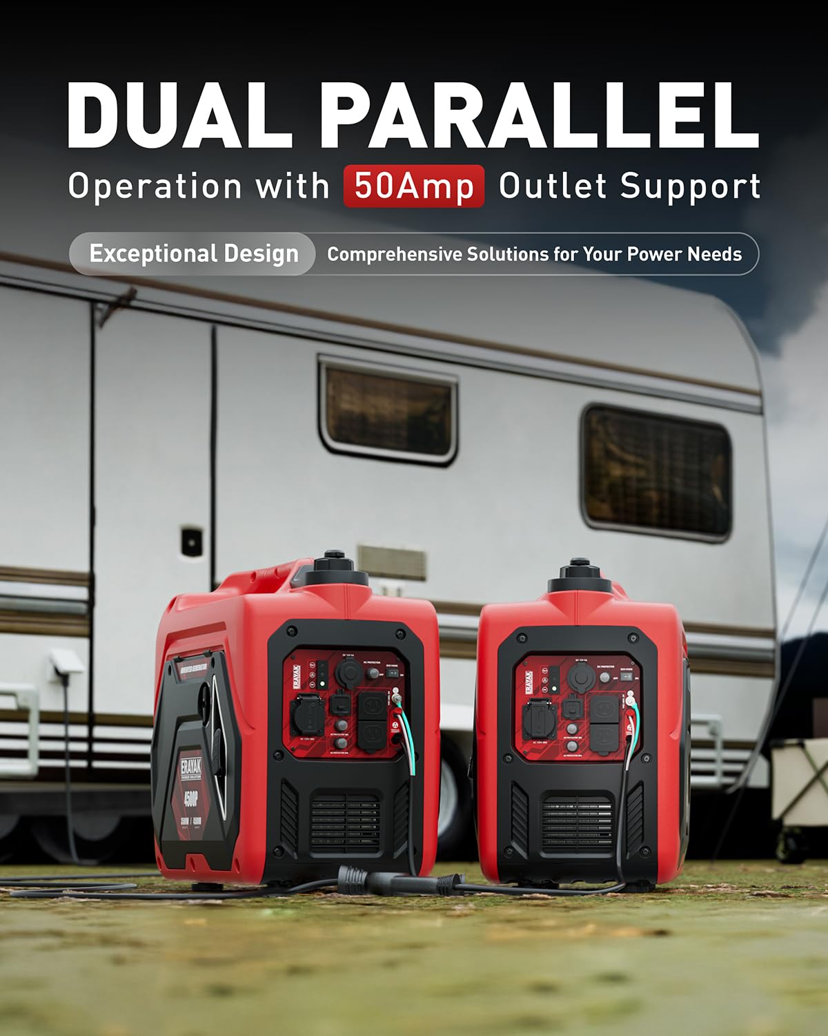 ERAYAK 4500P fuel-efficient operation lowers running costs.