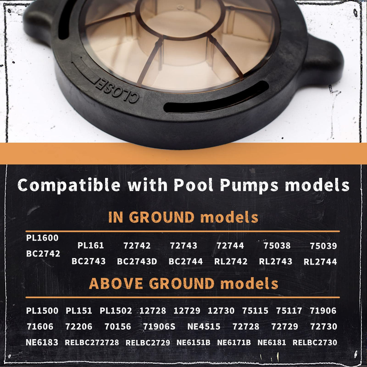 Erchon pump lid replacement simplifies maintenance with quick tool-free installation.