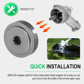 Compact plate dimensions ensure precise fit on standard shafts.