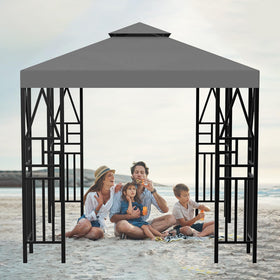 ERFEI Gazebo Canopy ideal for patios, parties, and events.