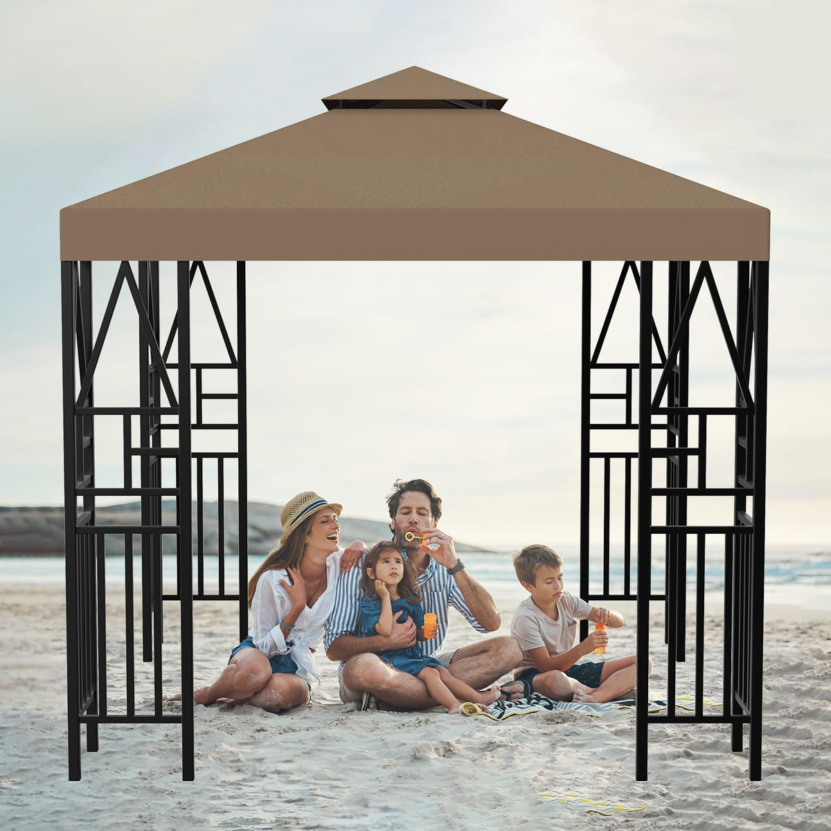 ERFEI Square top design fits square double-layer frames securely.