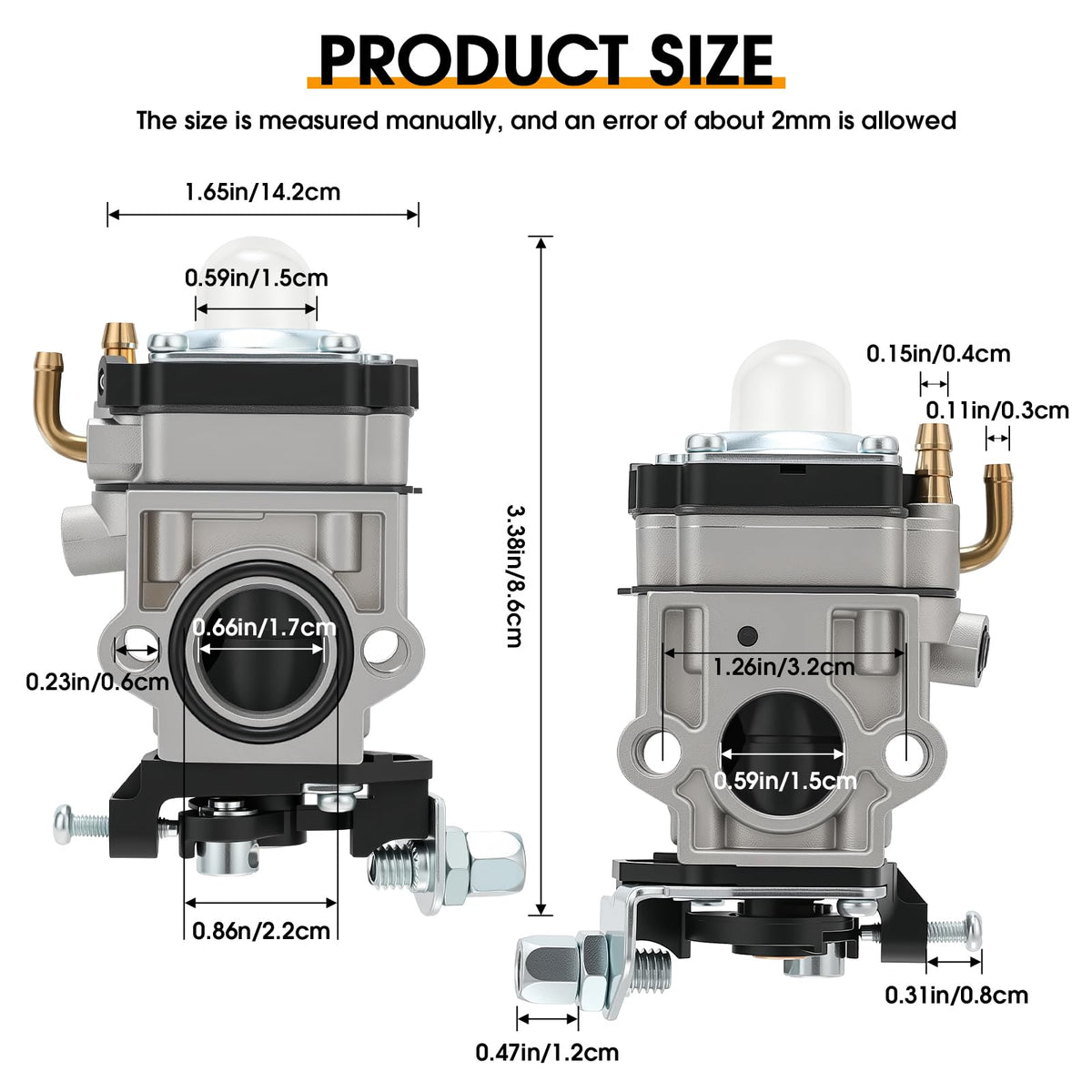 Gasket set included with E-RFSEY carb kit for seal integrity