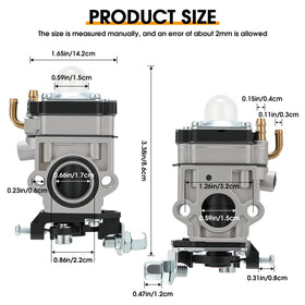 Gasket set included with E-RFSEY carb kit for seal integrity