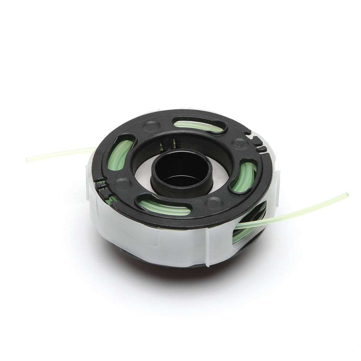 ERGIT FSA 57 spool loading action illustrating effortless line loading for easy spool changes.