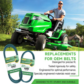 ERGIT GX20006 belt length 89 inches labeled for easy installation.
