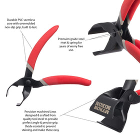 Ergo Chef Mixon ergonomic-handle design reduces hand fatigue