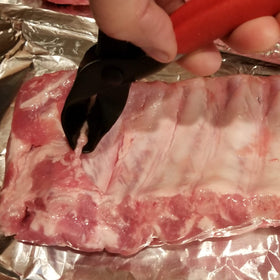 Ergo Chef Mixon spring-loaded action enables smooth skinning
