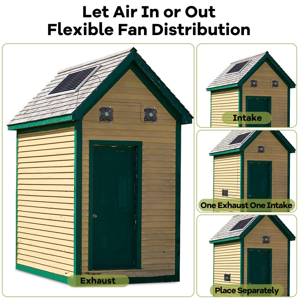 erifyng exhaust and intake configuration offers versatile airflow options.