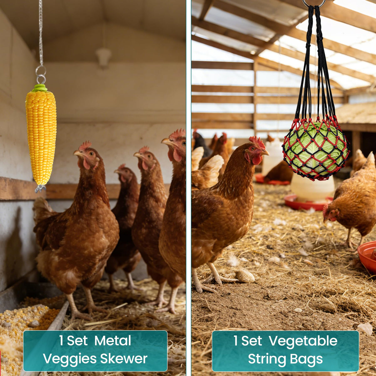 Erinaik anti-spill baffles reduce mess in wet coop conditions.
