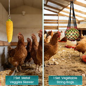 Erinaik anti-spill baffles reduce mess in wet coop conditions.