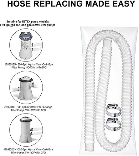 ERYEE replacement kit fits 607 and 637 pumps for compatible pool setups.