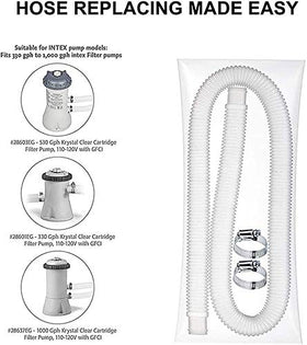 ERYEE replacement kit fits 607 and 637 pumps for compatible pool setups.