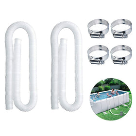 ERYEE pool replacement hose, 59-inch length, 1.25-inch diameter, for quick pump hose swaps.