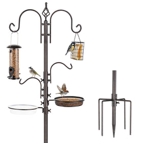 ERYTLLY Bird Feeding Station with top hooks for versatile hanging options.