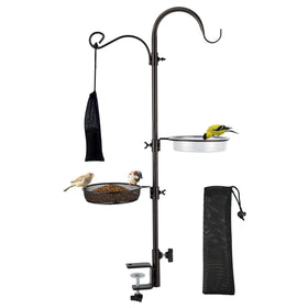 ERYTLLY deck hook bird feeder with multiple hooks for versatile feeding options.