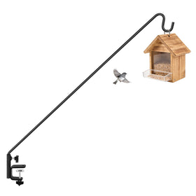 ERYTLLY heavy-duty deck hook attached to railing clamp for secure outdoor hanging.