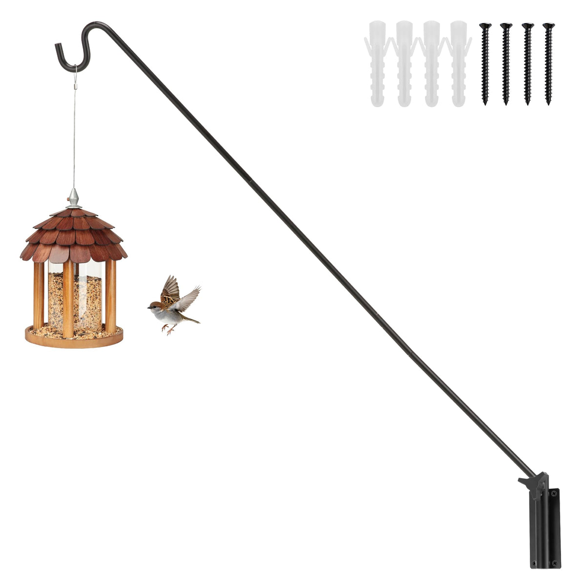 ERYTLLY deck hook extended 28-43 inches for versatile hanging