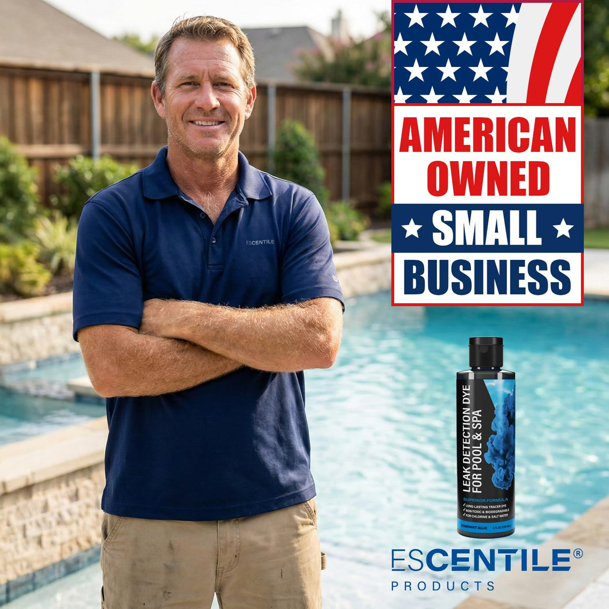 Escentile American owned brand offering quality and support.