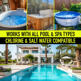 Escentile compatible with all pool types and setups