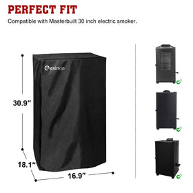 Esinkin smoker cover shields from rain and dust with waterproof durability.
