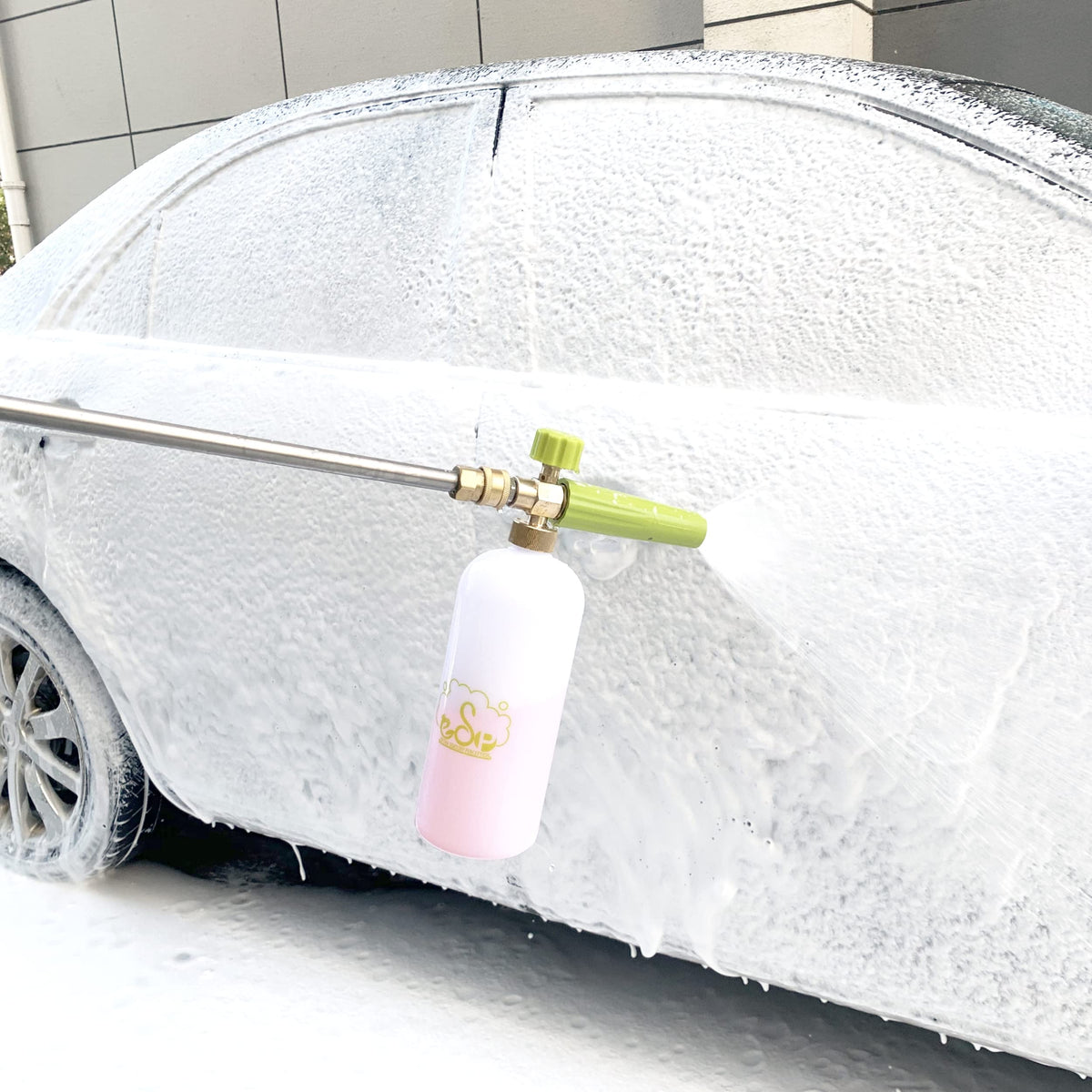 ESP car wash gloves included for safer washing