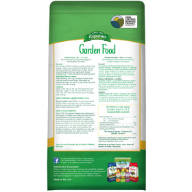 Espoma 5-10-5 Garden Food granules for quick, even feeding of flowers, vegetables, trees and shrubs.