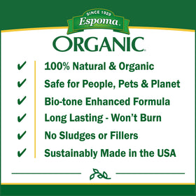 Espoma Bulb-Tone featuring Bio-Tone formula for soil biology