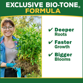 Espoma Bulb-Tone certified for organic gardening and natural care