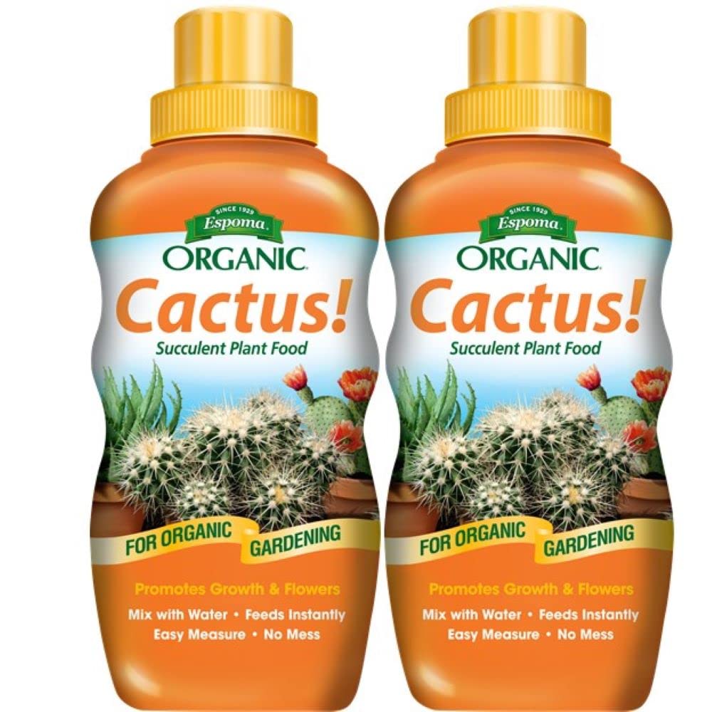 Espoma Cactus! bottle pour for easy feeding of cactus and succulents