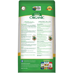 Garden-Tone being applied to soil around vegetable plants for steady feeding