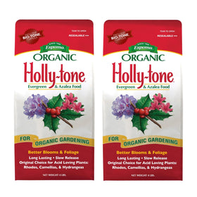Espoma Holly-Tone 4-lb bag for organic, slow-release feeding of acid-loving plants.
