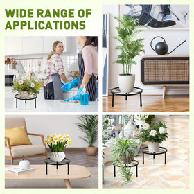 ESRICH outdoor-ready stand suitable for garden, patio, balcony display.