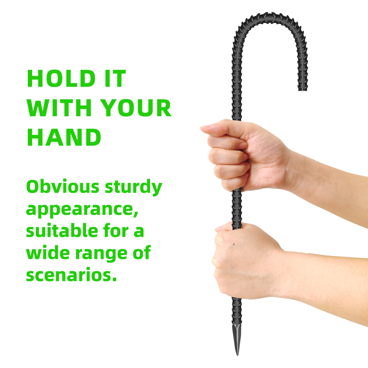 ESSFF fence-anchor stake secures fences and perimeters reliably.