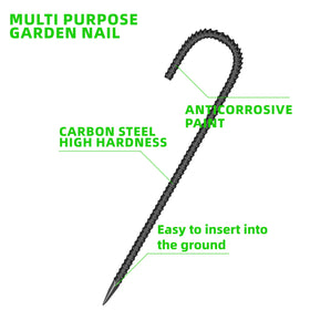 ESSFF heavy-duty ground stake ideal for tents and canopies in all weather.