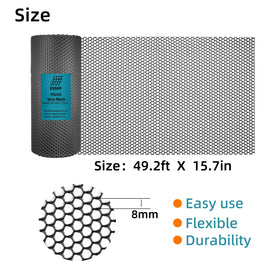 ESSFF netting around chicken coop keeps poultry safe while maintaining airflow.