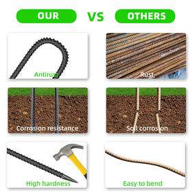 ESSFF tent and canopy anchoring stake for reliable outdoor setup.