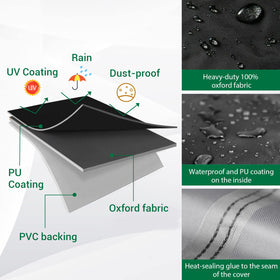 ESSORT easy-clean surface makes maintenance quick after outdoor use