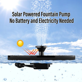 Estefanlo six-nozzle fountain showing customizable spray patterns