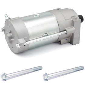 Esttlamer 136-7880 starter motor front view for Toro Exmark, smooth engine starts.