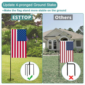 ESTTOP tool-free assembly allows quick setup and space-saving storage.