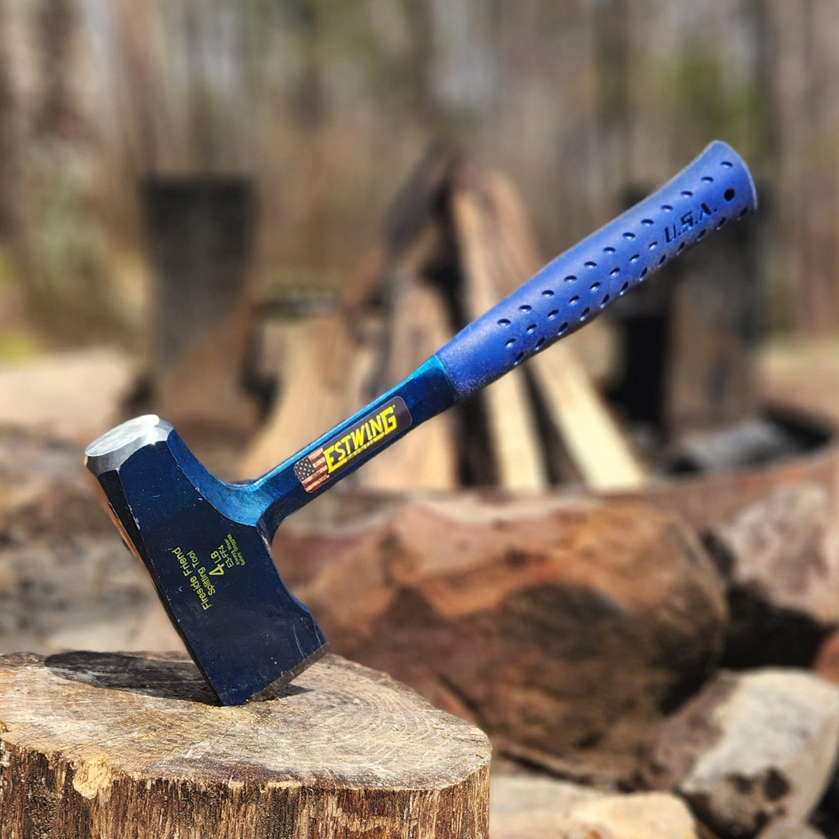 Ballistic nylon sheath protects the blade between fires and trips to the shed