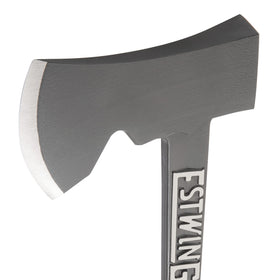 Estwing axe with Shock Reduction Grip reduces vibration for comfortable use