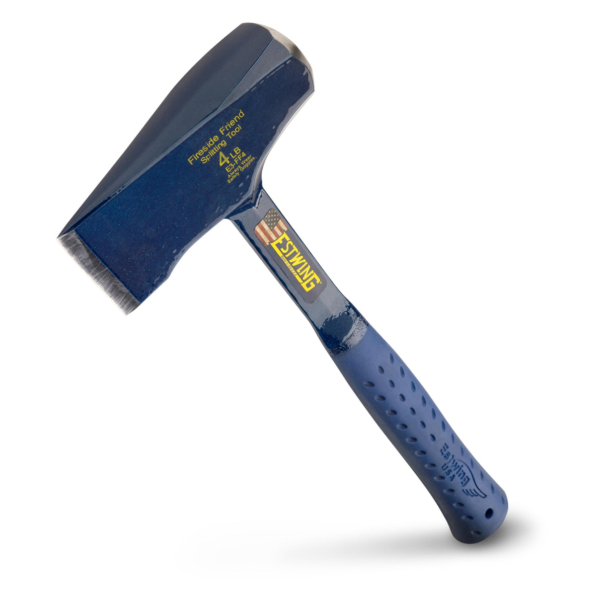 Estwing Fireside Friend axe with 14in blade for efficient log splitting and quick firewood prep